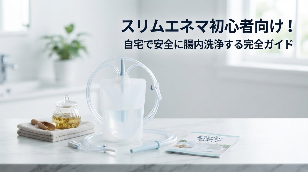 スリムエネマ初心者向け！自宅で安全に腸内洗浄する完全ガイド