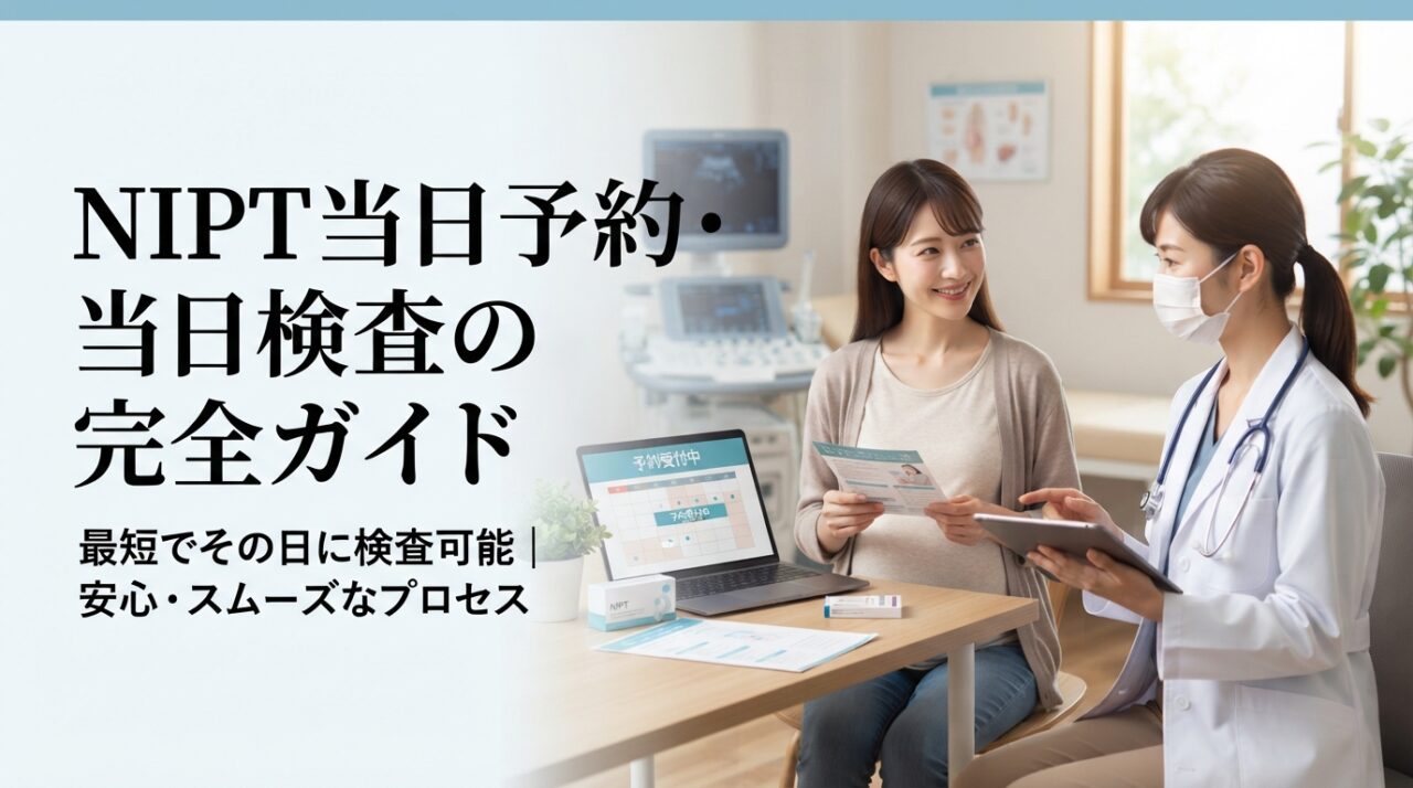 NIPT当日予約・当日検査の完全ガイド