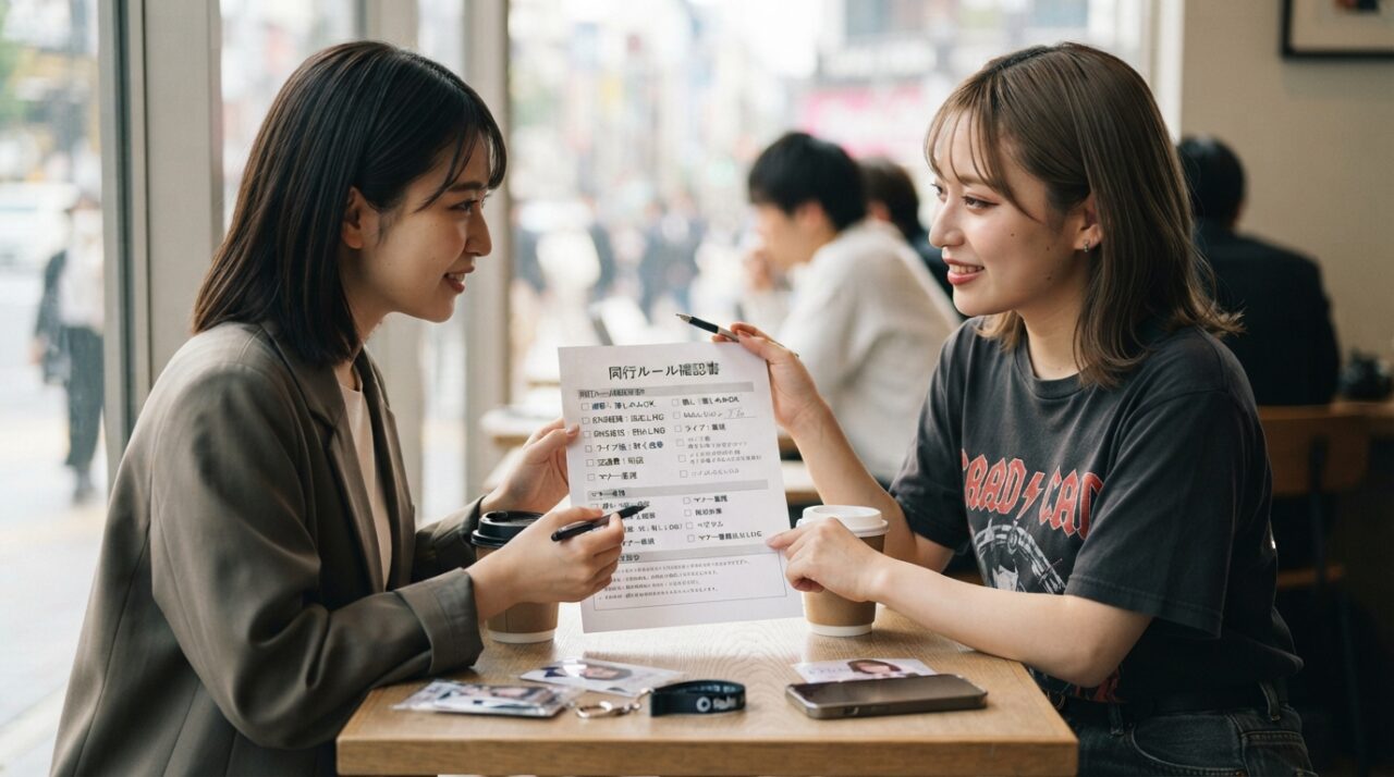 ライブ同行で解決!一人参加の寂しさをレンタルフレンドで埋める方法 - ルール・境界線を明確にする項目