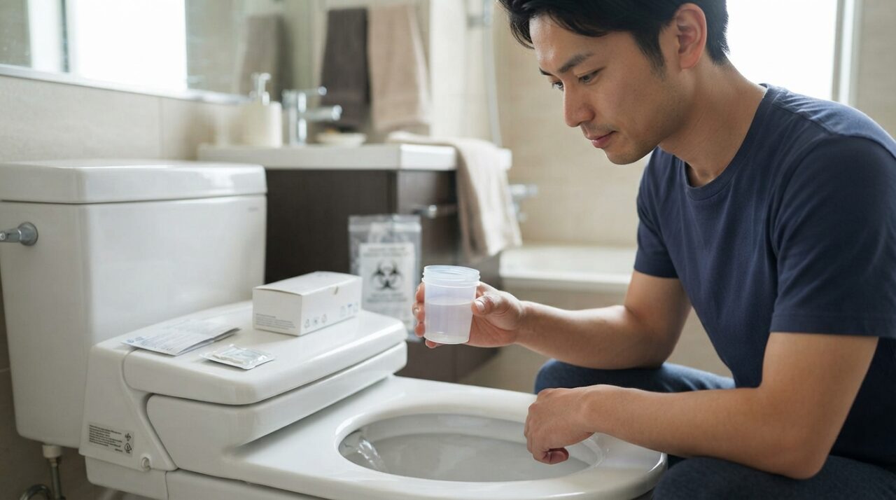 泌尿器科が苦手な男性へ 自宅尿検査キットで性病チェック - 尿検査の採取手順は本当に簡単