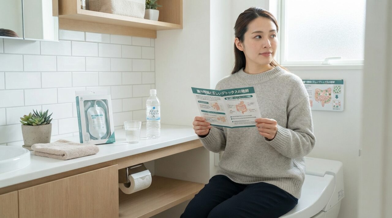 腸からキレイに！スリムエネマで叶える腸活ダイエット - デトックスとエネマ——正しい理解と注意点