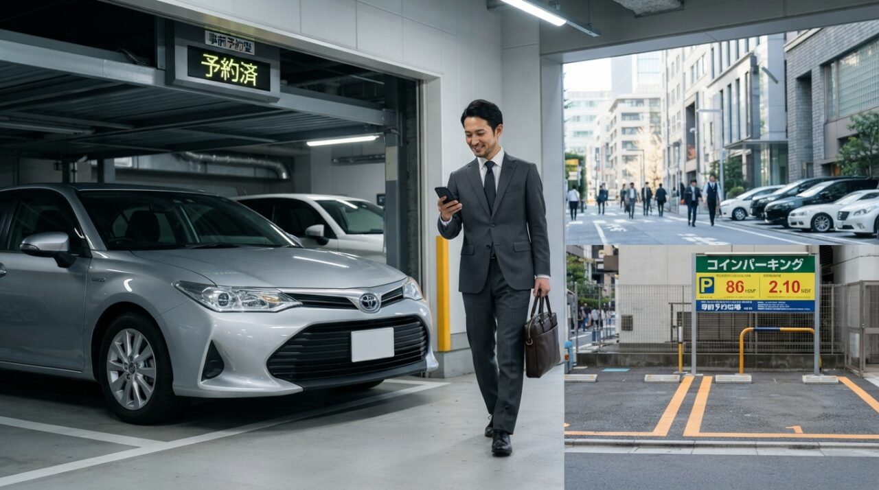 都心で駐車場探しに困らない!事前予約型の選び方 - 都心部での使い分け