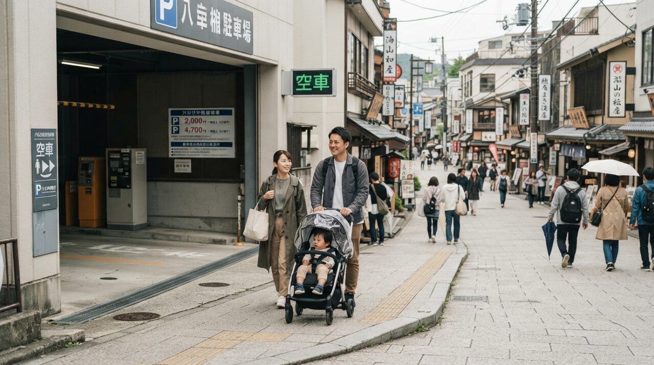観光地の駐車場満車を解消！人気エリア別予約ガイド - 3. 徒歩時間・距離を重視する