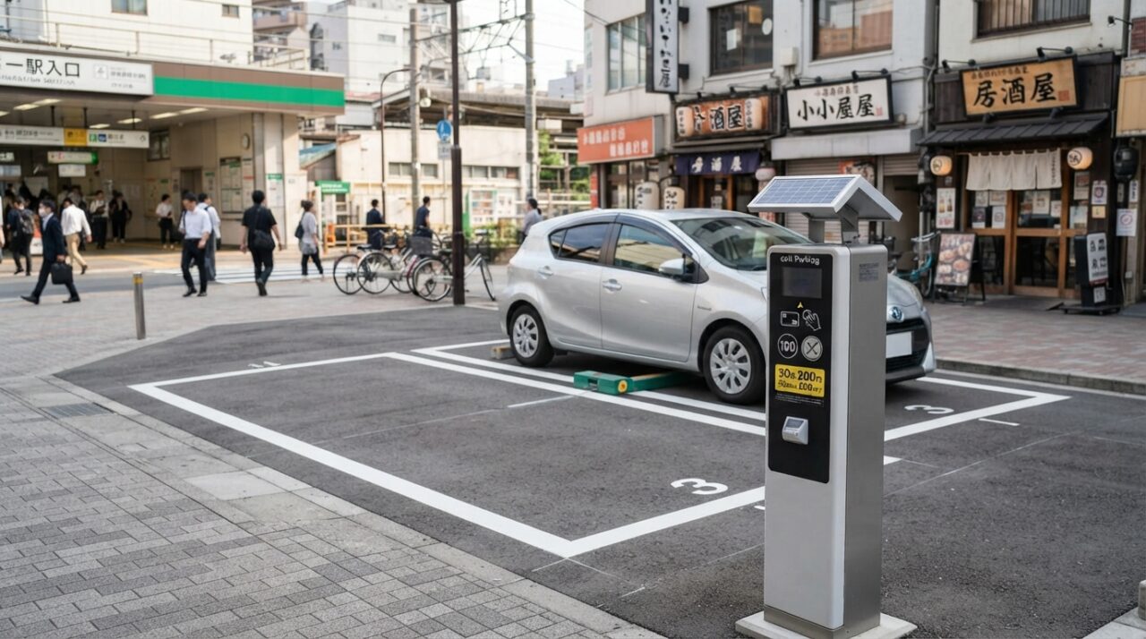 初期費用ゼロで始める駐車場オーナー 空きスペースを副収入に - パターンA：駅前・商業エリアの1台分（時間貸し中心）