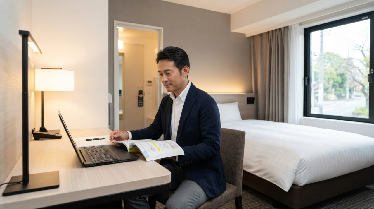 40代50代の合宿免許はビジネスホテル型が正解。体面と合格を両立する選び方 - 社会人専用プランのメリットと選び方