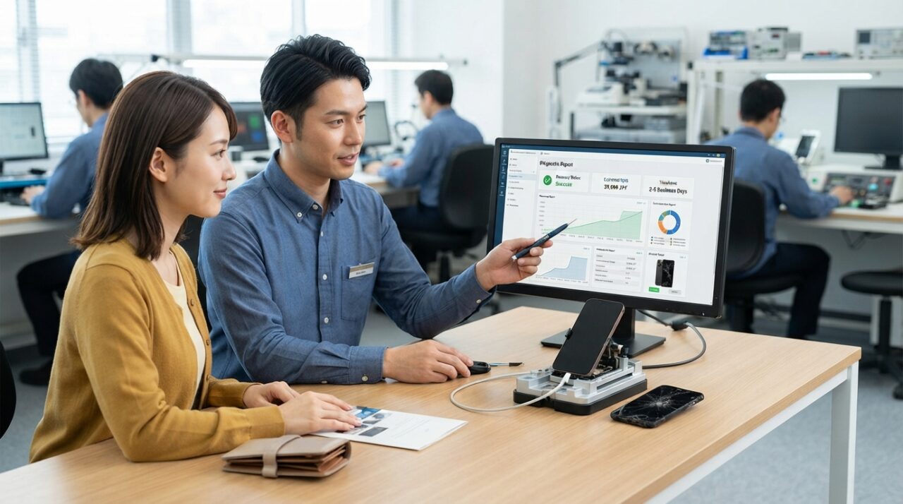 iPhone・Android別|スマホデータ復旧完全ガイド【無料診断あり】 - ステップ2:復旧可否・費用・期間の診断結果提示