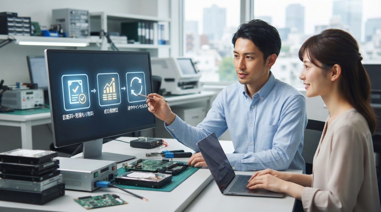 データ復旧の料金相場と無料診断で高額請求の不安を解消する方法 - 制度の明確な掲示