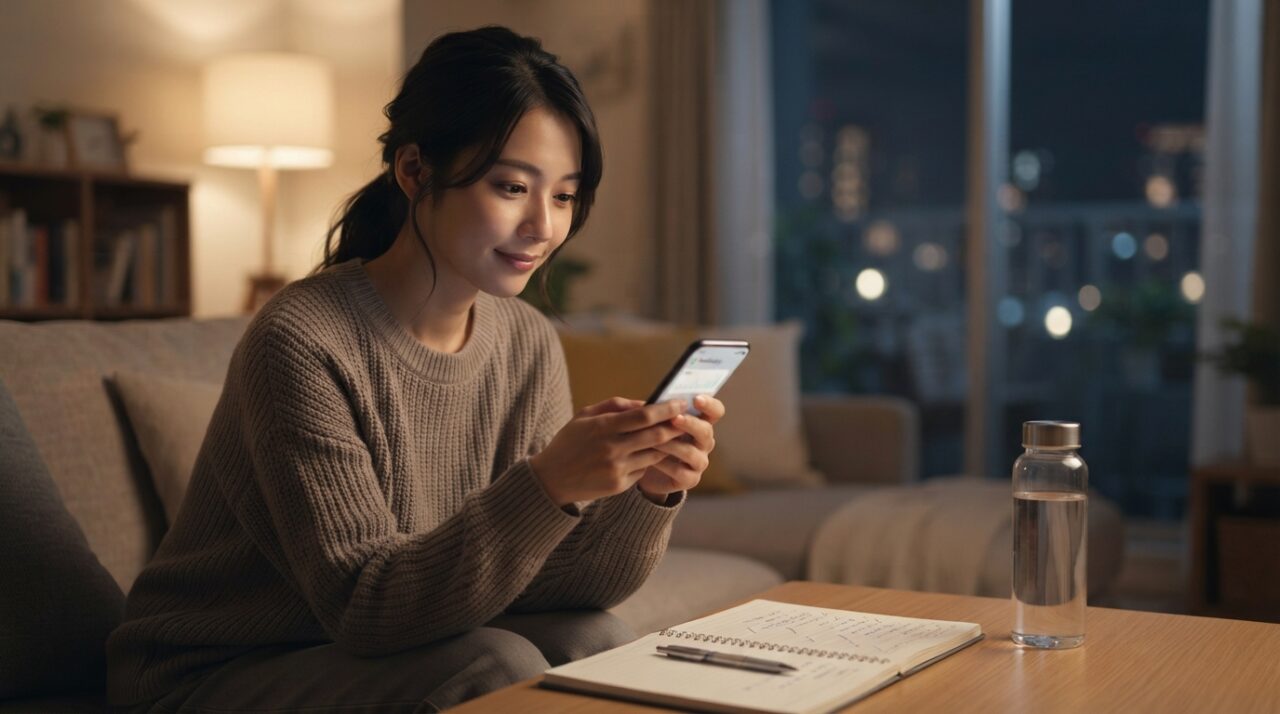 深夜の孤独に寄り添う AI×専門家の24時間心の相談 - シーン③ 病院の「間」の補完相談