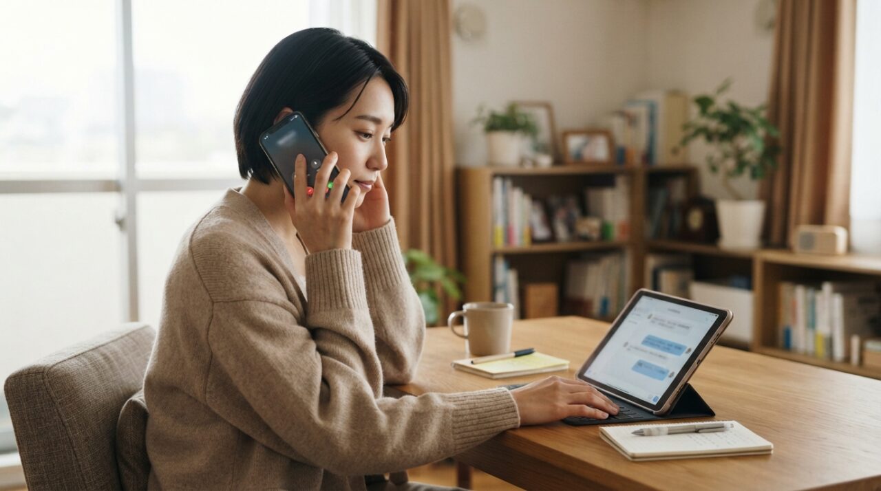 不安障害・パニック障害のオンラインカウンセリング：自宅で専門家と向き合う - 電話・チャットによるカウンセリング
