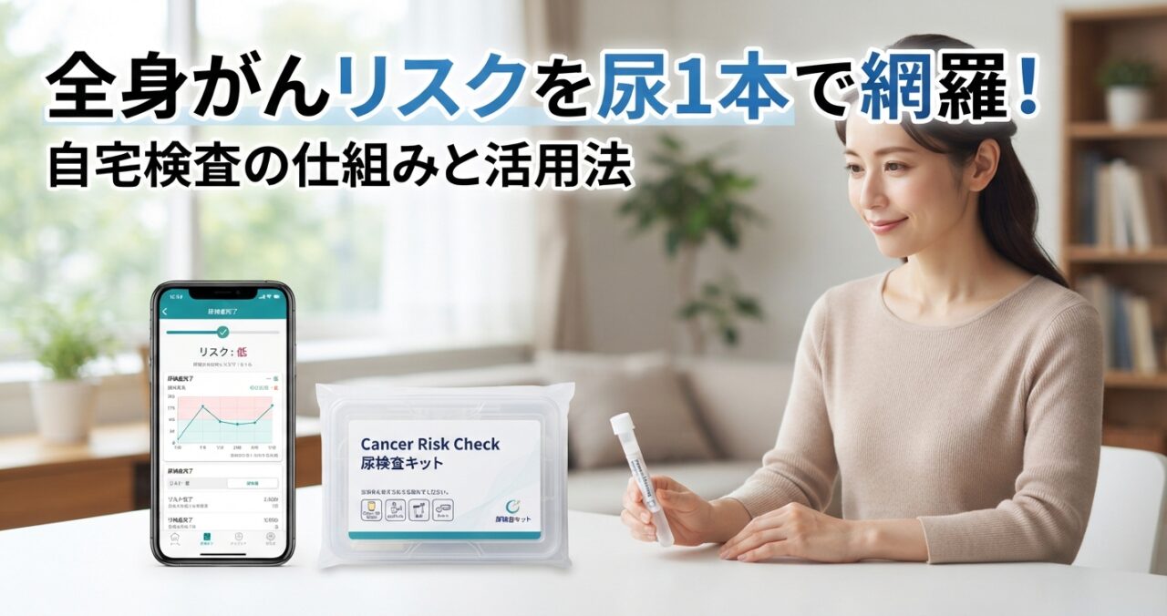 全身がんリスクを尿1本で網羅！自宅検査の仕組みと活用法