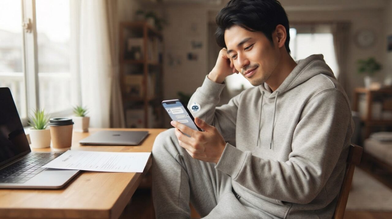 AI退職代行で即日解決｜24時間匿名で退職の意思を伝える - 1. 匿名性と非対面性——「顔も名前も知られない」安心