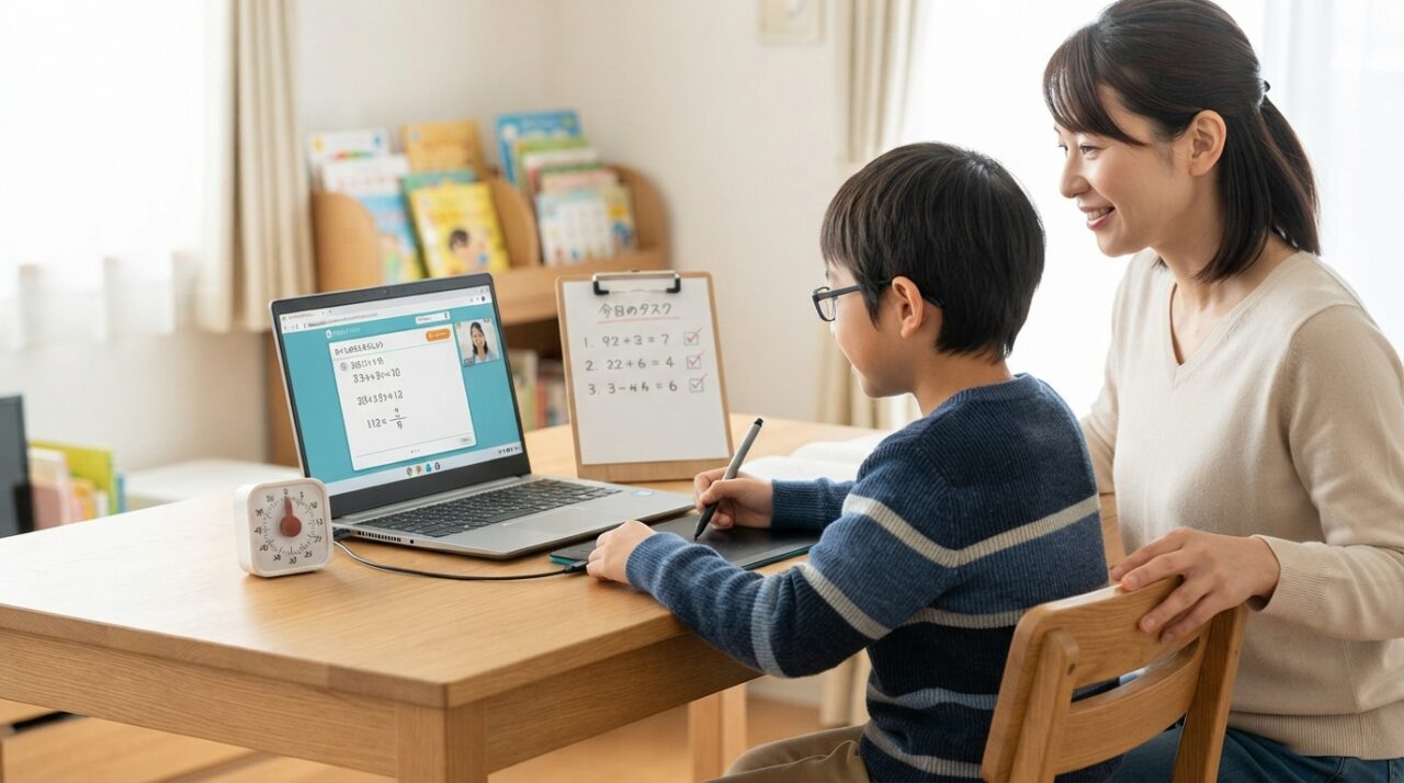 発達障害の子が集団塾に合わない理由とオンライン家庭教師の選び方 - 短時間・小分け・見通しの明確化