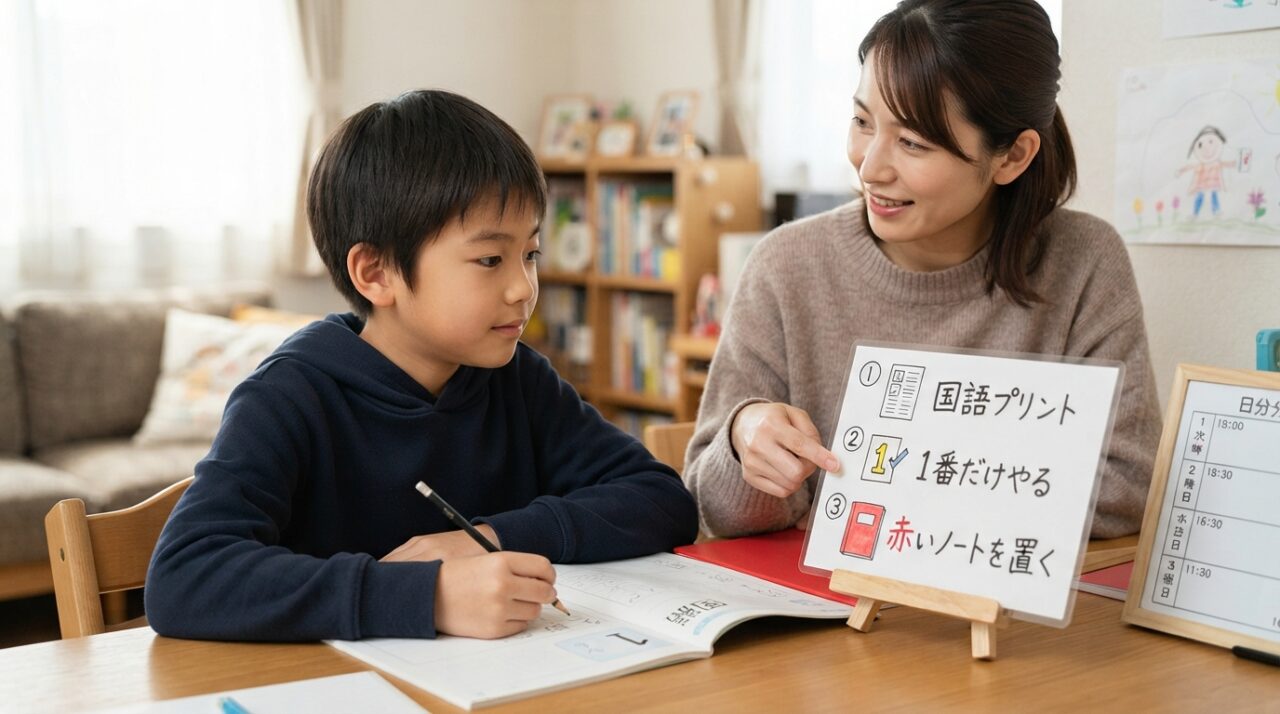 発達障害の子が勉強を嫌がる理由と支援法 - 指示の出し方と視覚的支援